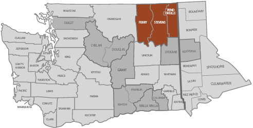 Northeast Washington Trends Map